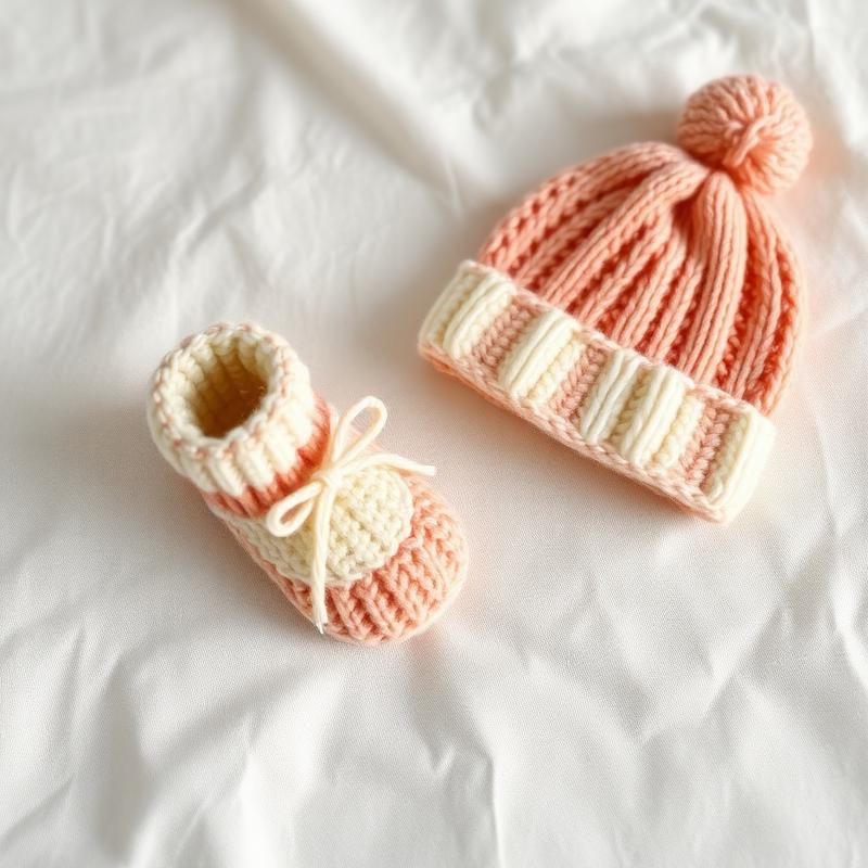 Babyset i persika